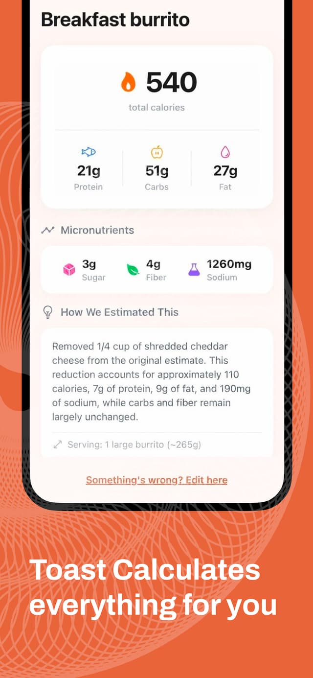 Toast app screenshot 3